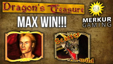 Dragon's Treasure Merkur Slot Big Win
