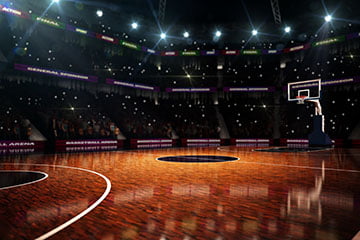 NBA Basketball stadium