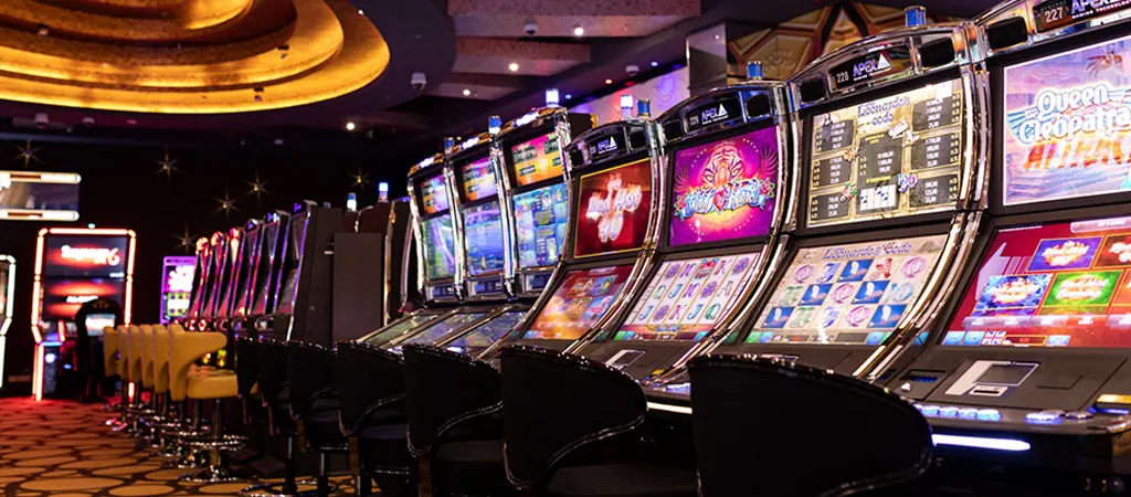 F&ouml;ldi kaszin&oacute; Magyarorsz&aacute;g nyugati r&eacute;sz&eacute;n, Win Casino Győr g&eacute;psorai &eacute;s hangulatos belső kialak&iacute;t&aacute;sa.