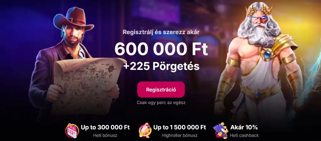 NVCasino &uuml;dv&ouml;zlő b&oacute;nusz aj&aacute;nlat ak&aacute;r 600 000 Ft &eacute;s 225 ingyenes p&ouml;rget&eacute;s magyar j&aacute;t&eacute;kosoknak