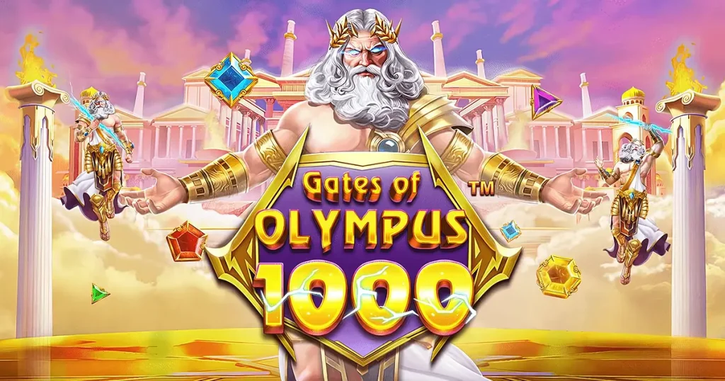 Pragmatic Play Gates of Olympus 1000 online nyerőg&eacute;p bor&iacute;t&oacute;k&eacute;p, Zeusz &eacute;s g&ouml;r&ouml;g mitol&oacute;gia