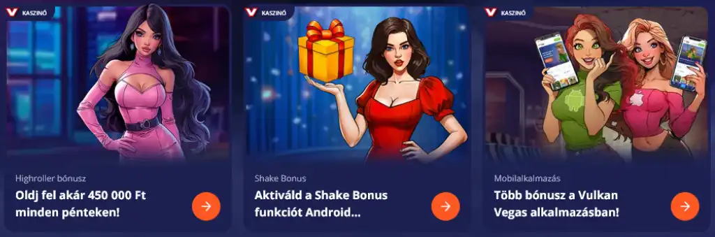 Vulkan Vegas online kaszin&oacute; b&oacute;nuszok magyar j&aacute;t&eacute;kosoknak, highroller aj&aacute;nlatok &eacute;s hűs&eacute;gjutalmak