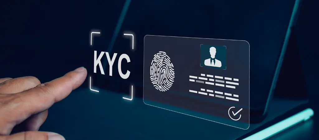 KYC azonos&iacute;t&aacute;si folyamat digit&aacute;lis fel&uuml;leten, amely a befizet&eacute;s n&eacute;lk&uuml;li b&oacute;nusz ig&eacute;nyl&eacute;s&eacute;hez sz&uuml;ks&eacute;ges szem&eacute;lyazonos&iacute;t&aacute;st mutatja