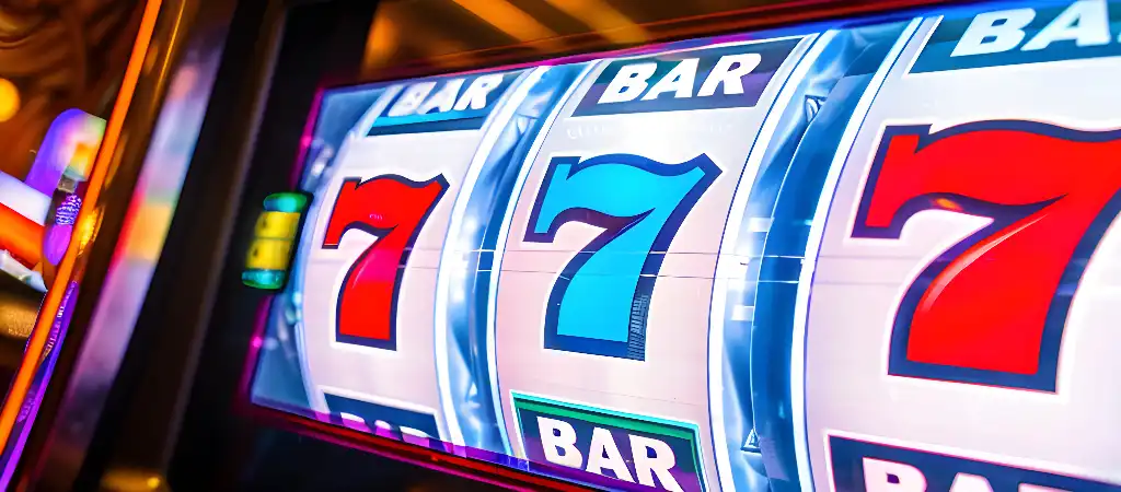 Forg&oacute; t&aacute;rcs&aacute;s slot nyerőg&eacute;p dobok BAR &eacute;s hetes jel&ouml;l&eacute;sekkel kaszin&oacute; k&ouml;rnyezetben, amely az RTP szerep&eacute;t mutatja be a j&aacute;t&eacute;kok kifizet&eacute;si rendszer&eacute;ben