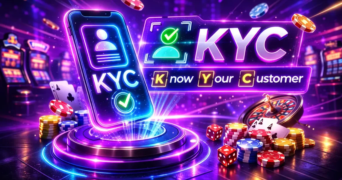 KYC know your customer folyamat mobilon, személyazonosítás online kaszinóban ellenőrzéssel